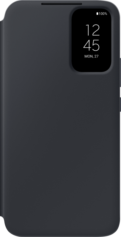 Samsung Galaxy A34 Clear View Book Case Zwart