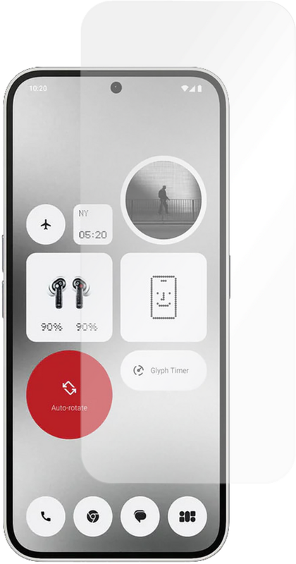 Nothing Phone (2a) Tempered Glass -  Screenprotector - Clear