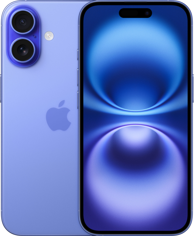 Apple iPhone 16 256GB Blauw