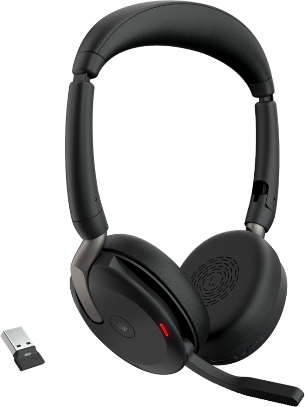 Jabra Evolve2 65 Flex MS Draadloze Office Headset