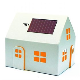 Bouwpakket Huisje op Zonne-energie - Wit