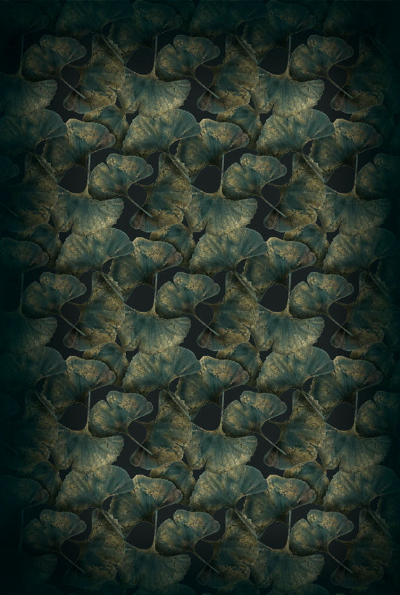 Moooi Carpets - Ginko Leaf Green - 300x400 cm Vloerkleed