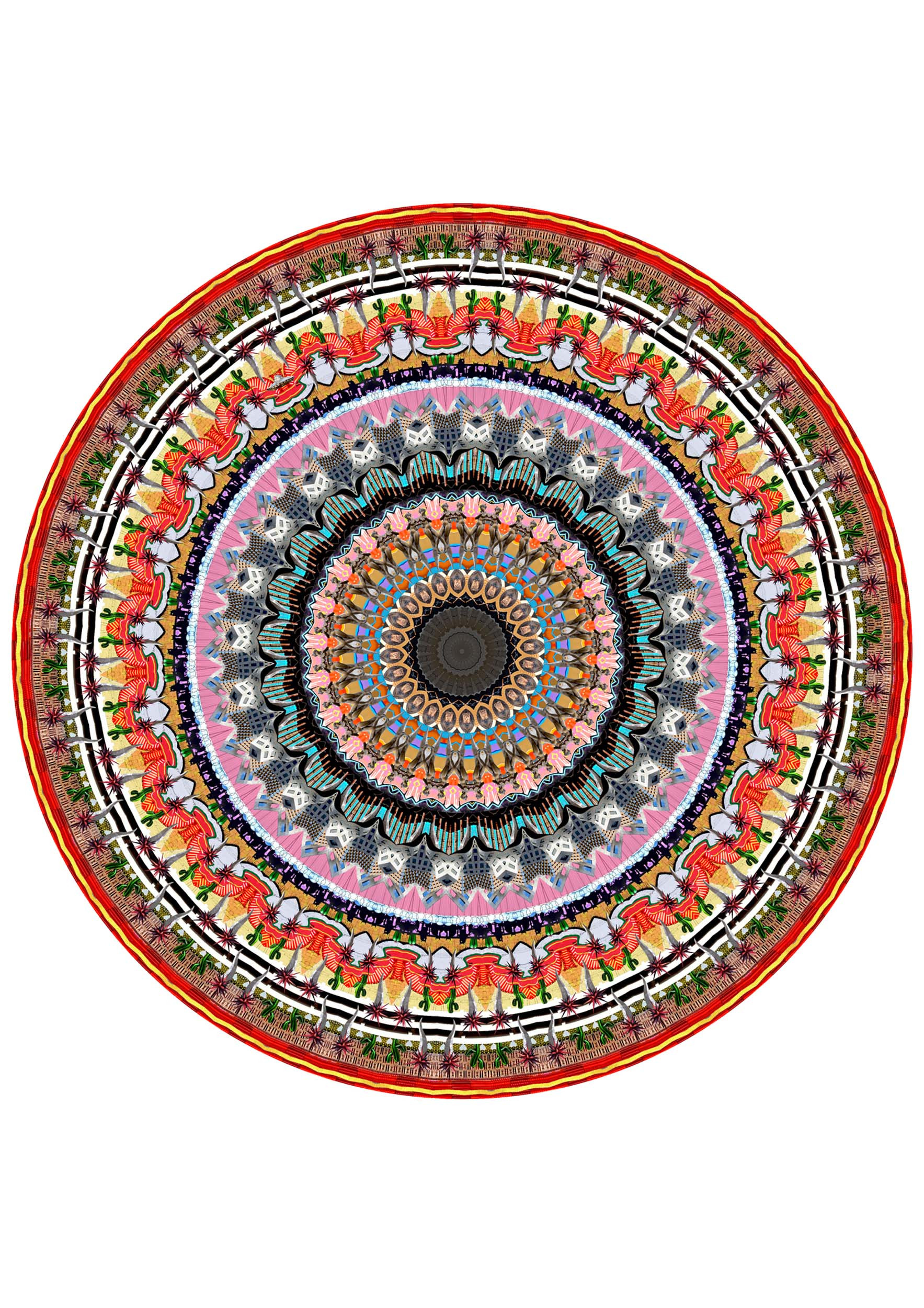 Moooi Carpets - Rond Vloerkleed Las Vegas Soft Yarn - 250 cm rond