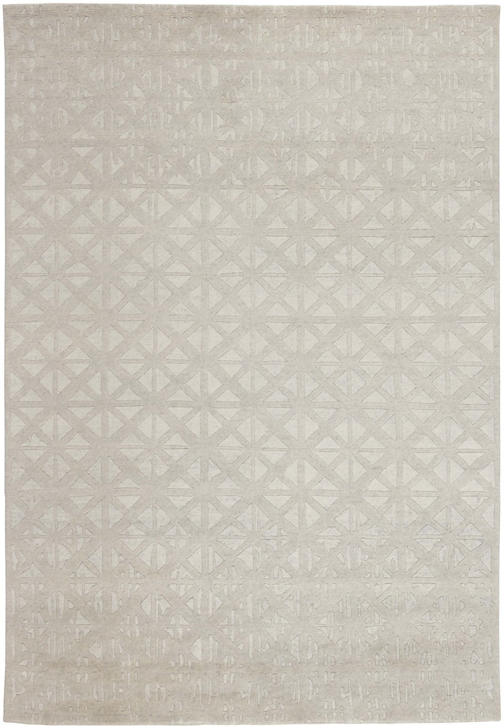 MOMO Rugs - Shangri La White Mosaik - 250x350 cm Vloerkleed