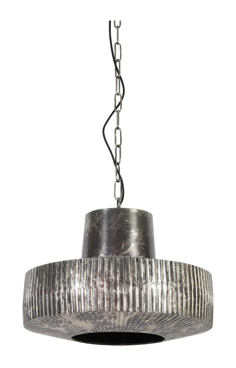 Light & Living Hanglamp 'Demsey' 40cm, kleur Black Pearl