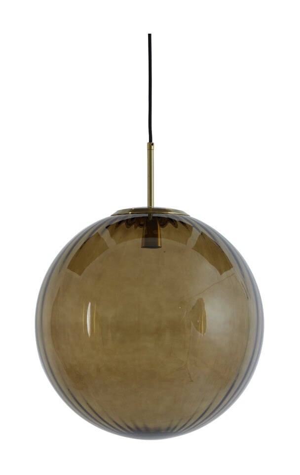 Light & Living Hanglamp 'Magdala' Ø48cm, kleur Bruin