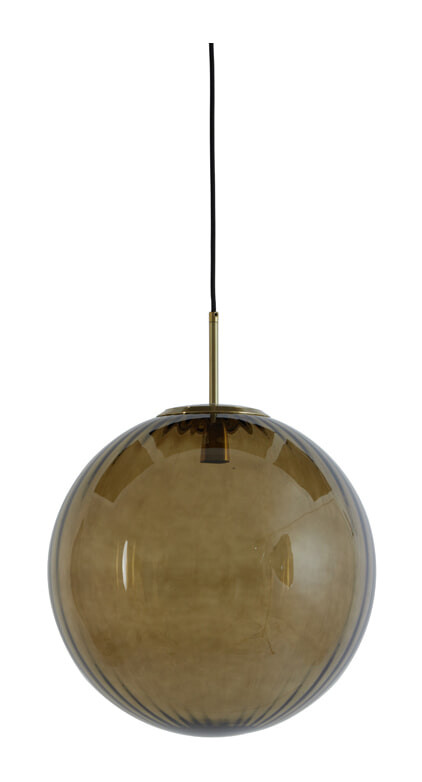 Light & Living Hanglamp 'Magdala' Ø40cm, kleur Bruin