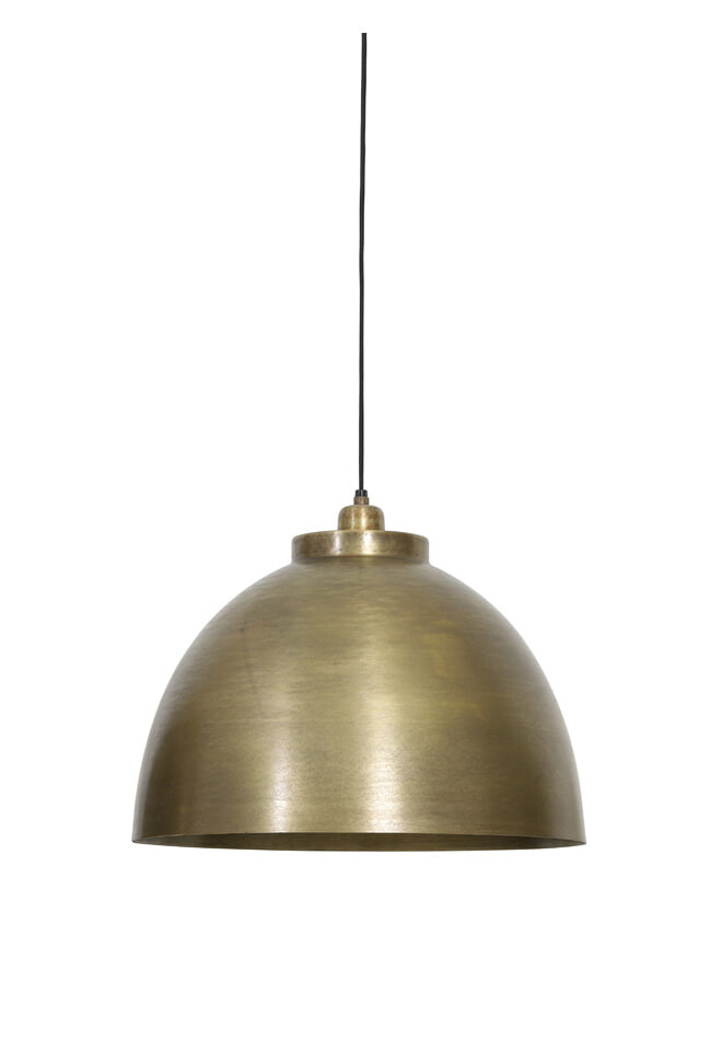 Light & Living Hanglamp 'Kylie' 45cm, ruw oud brons