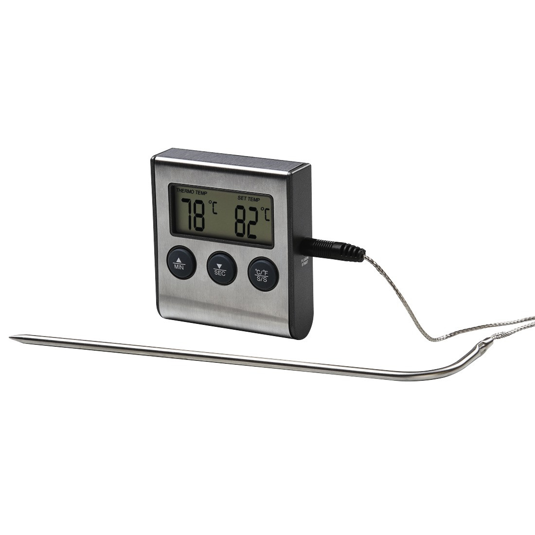 Xavax Digitale vleesthermometer met timer Kookaccessoires