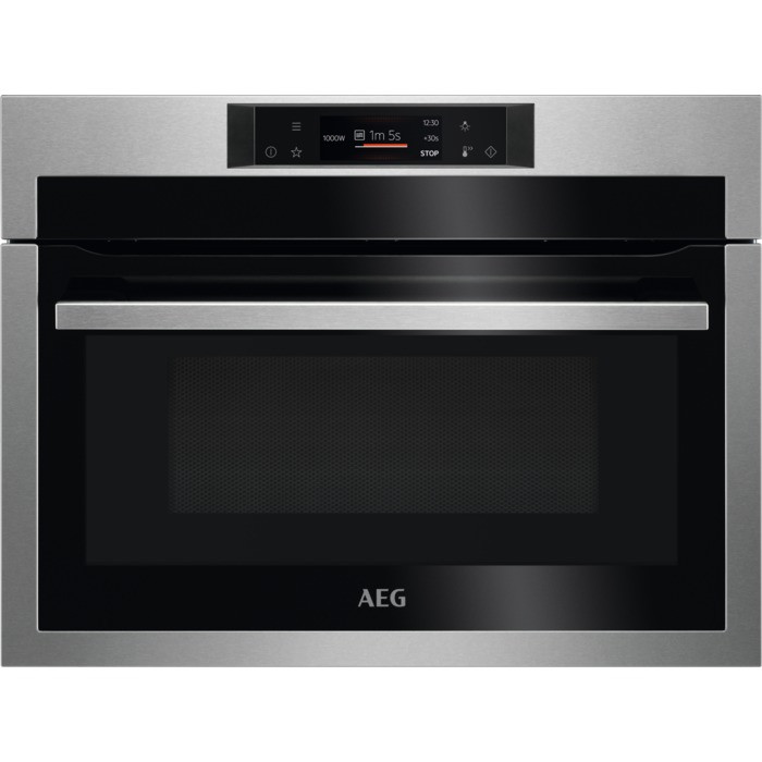 AEG KMF761080M Inbouw ovens met magnetron Zilver
