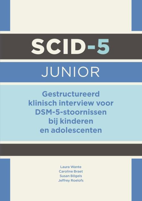 SCID-5 Junior -  American Psychiatric Association (ISBN: 9789024431533)