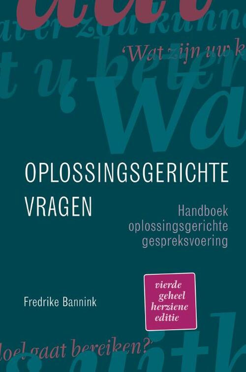 Oplossingsgerichte vragen -  Fredrike Bannink (ISBN: 9789043036566)