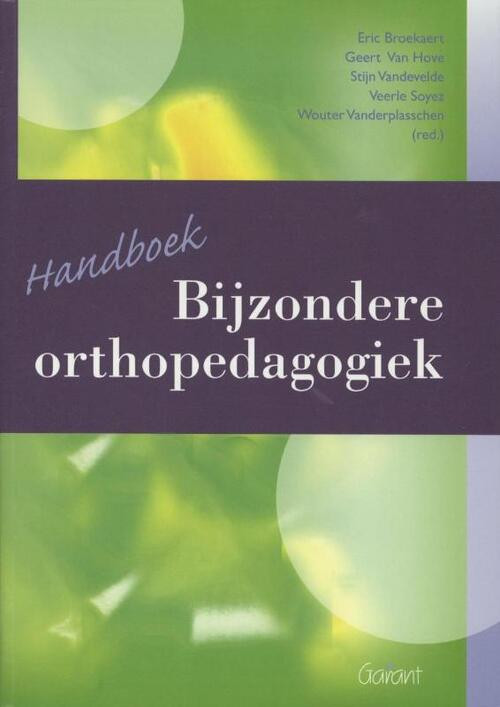 Handboek bijzondere orthopedagogiek -  E. Broekaert (ISBN: 9789044126662)