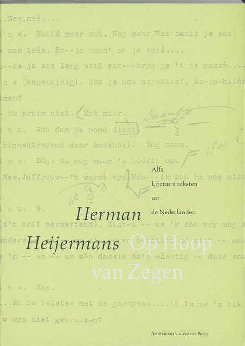 Op hoop van zegen -  Hans van den Bergh, Herman Heijermans (ISBN: 9789053560983)