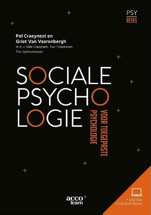 Sociale Psychologie voor toegepaste psychologie -  Griet van Vaerenbergh (ISBN: 9789463792851)