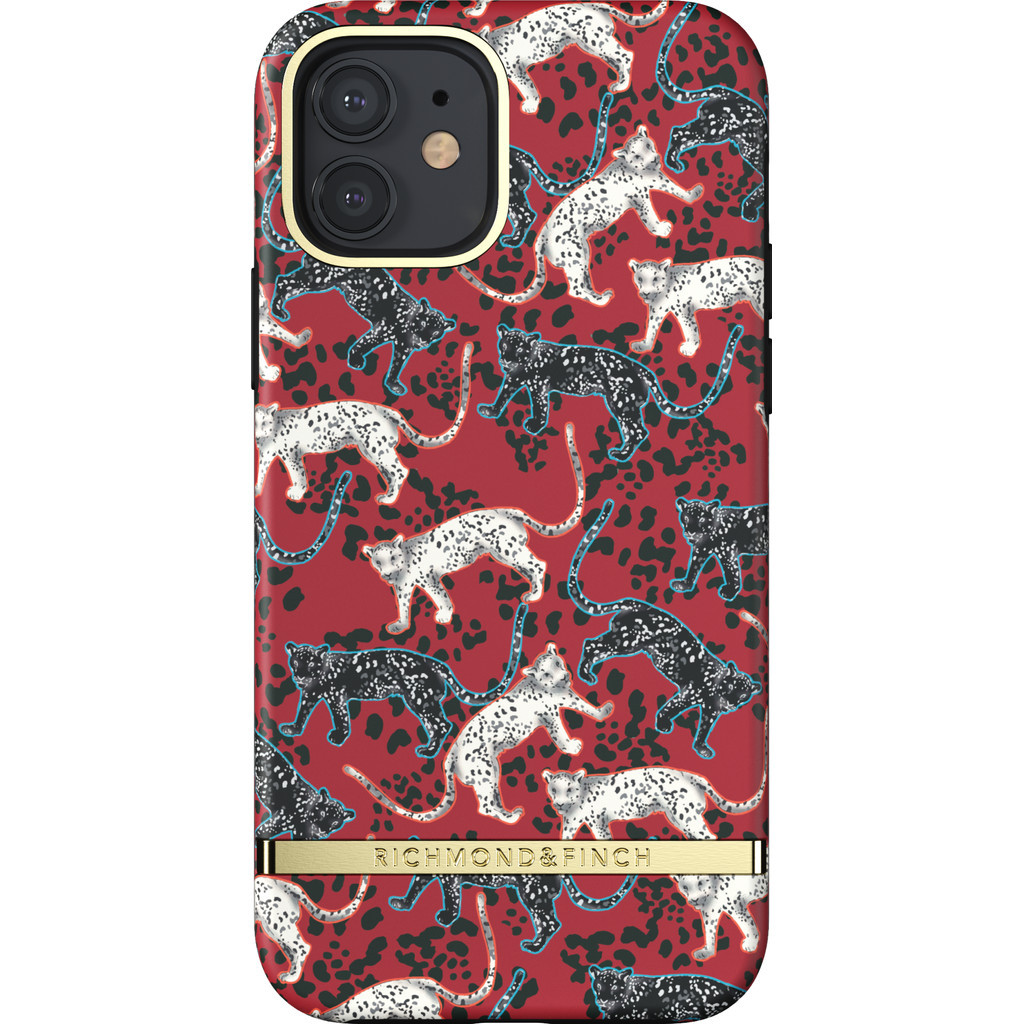 Richmond & Finch Samba Red Leopard Apple iPhone 12 / 12 Pro Back Cover