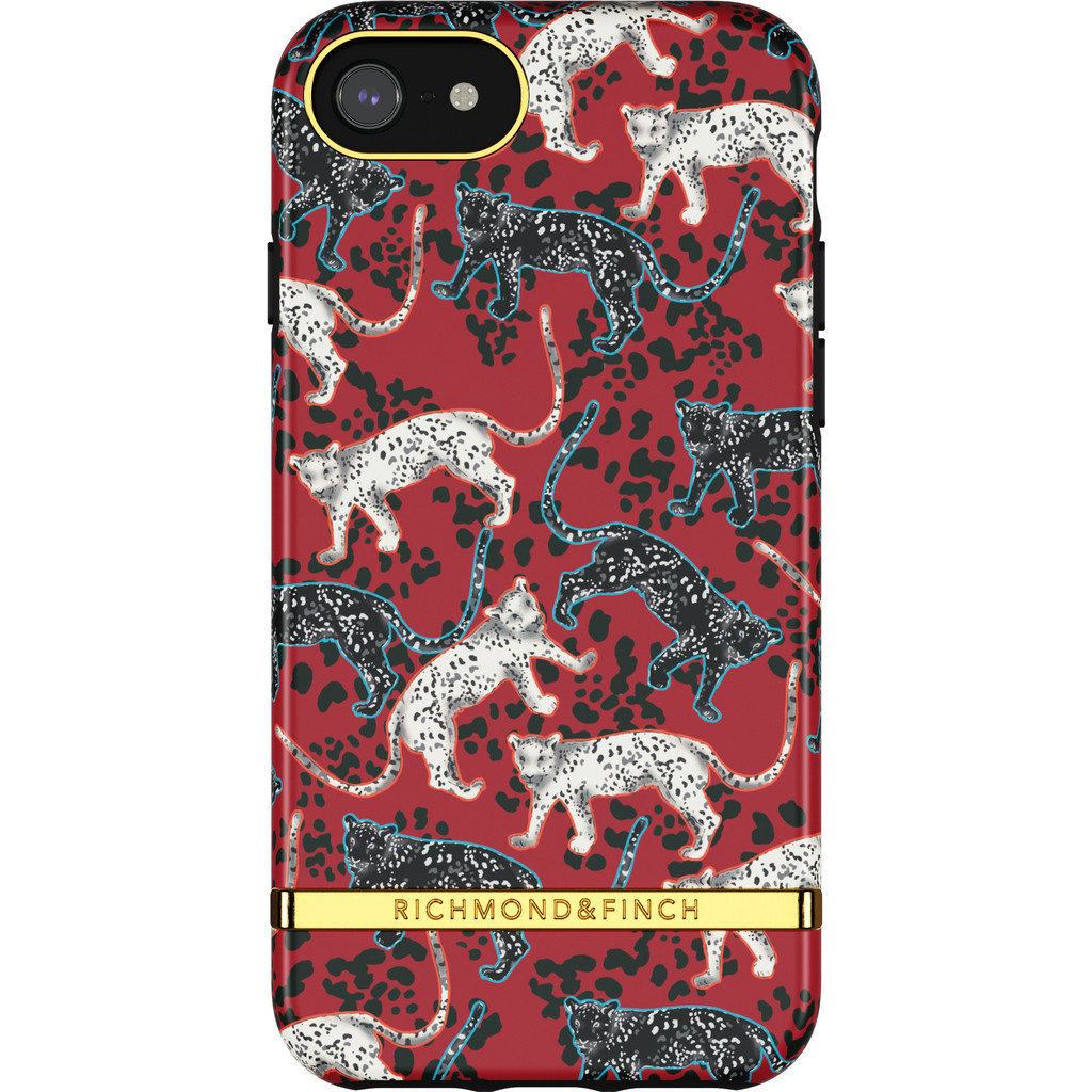 Richmond & Finch Samba Red Leopard Apple iPhone 6s / 6 / 7 / 8 / SE Back Cover