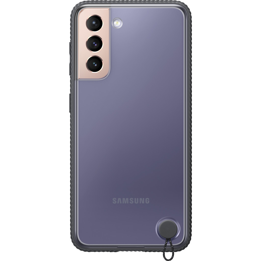 Samsung Galaxy S21 Clear Protective Back Cover Zwart