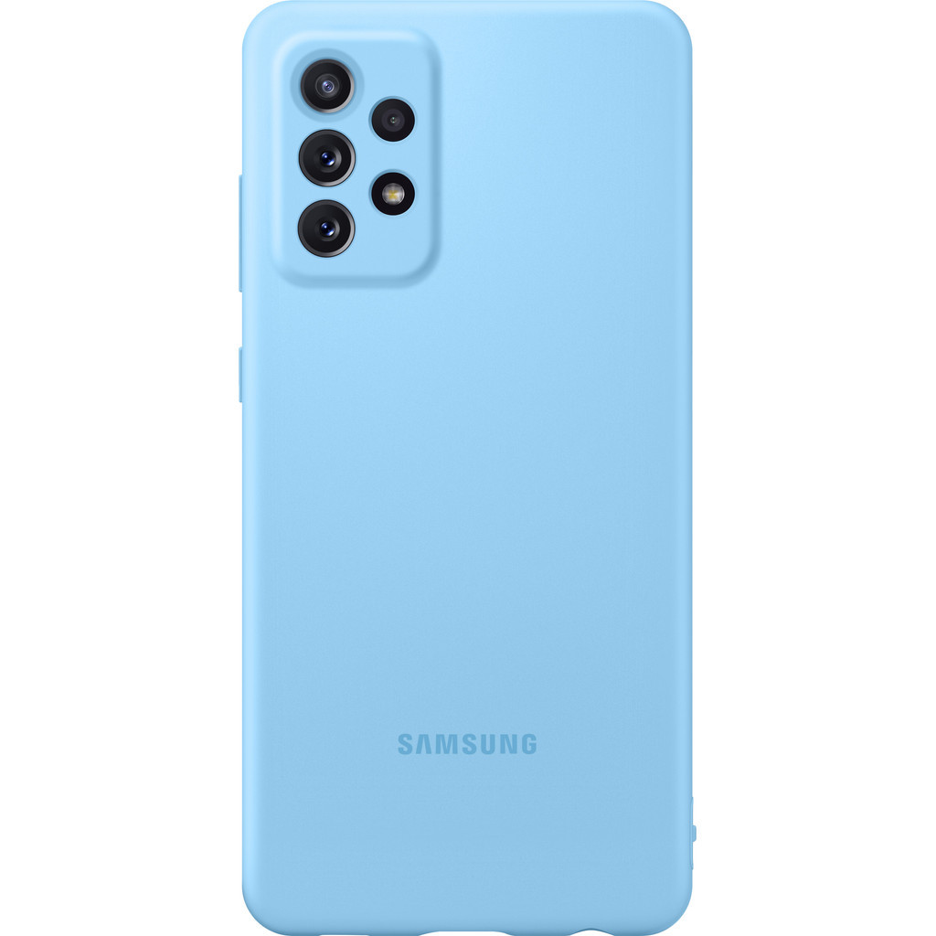 Samsung Galaxy A72 Siliconen Back Cover Blauw
