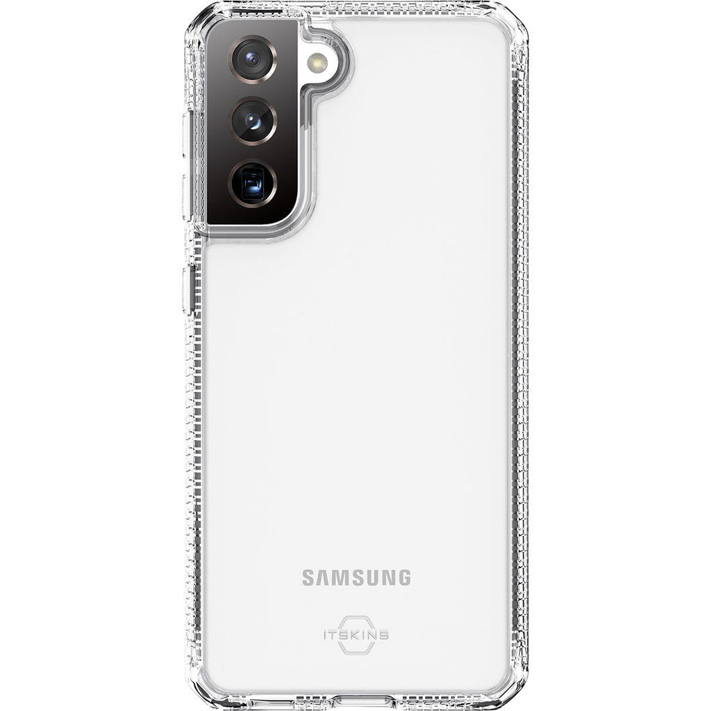 ITSkins Hybrid Samsung Galaxy S21 Plus Back Cover Transparant