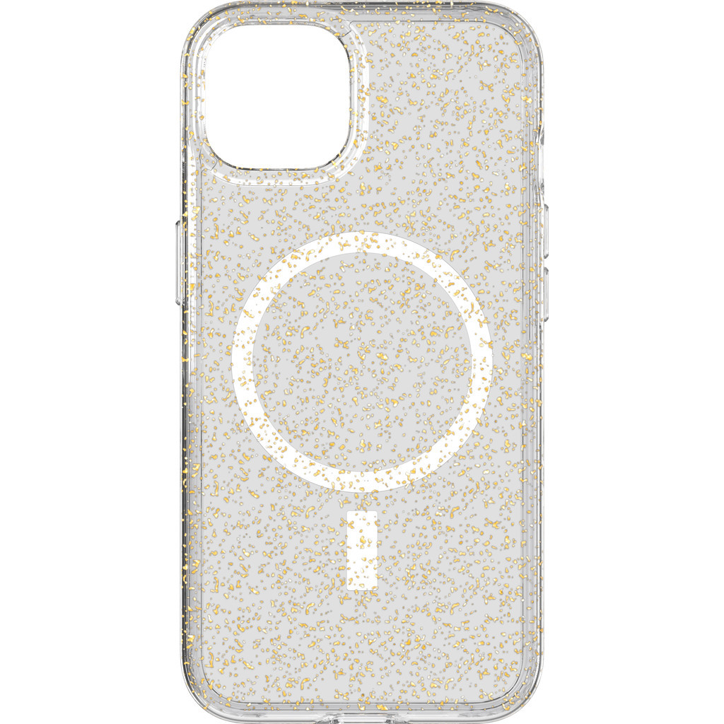 Tech21 Evo Sparkle Apple iPhone 13 Back Cover met MagSafe Goud