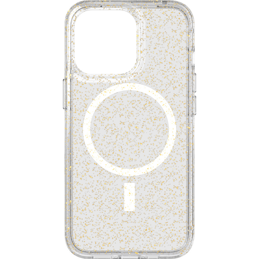 Tech21 Evo Sparkle Apple iPhone 13 Pro Back Cover met MagSafe Goud