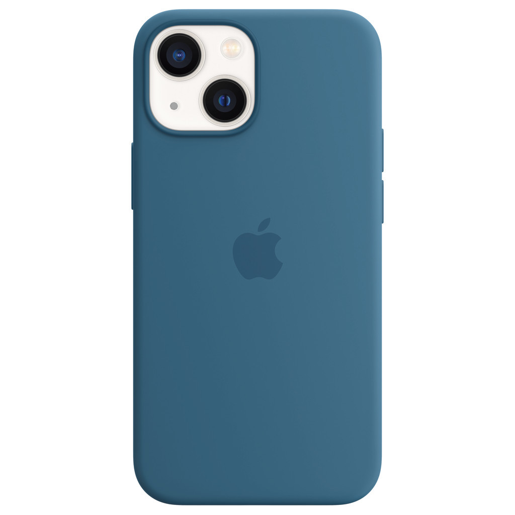 Apple iPhone 13 mini Back Cover met MagSafe Ijsblauw