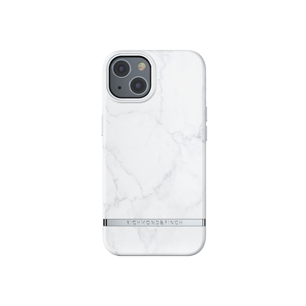 Richmond & Finch White Marble Apple iPhone 13 Back Cover