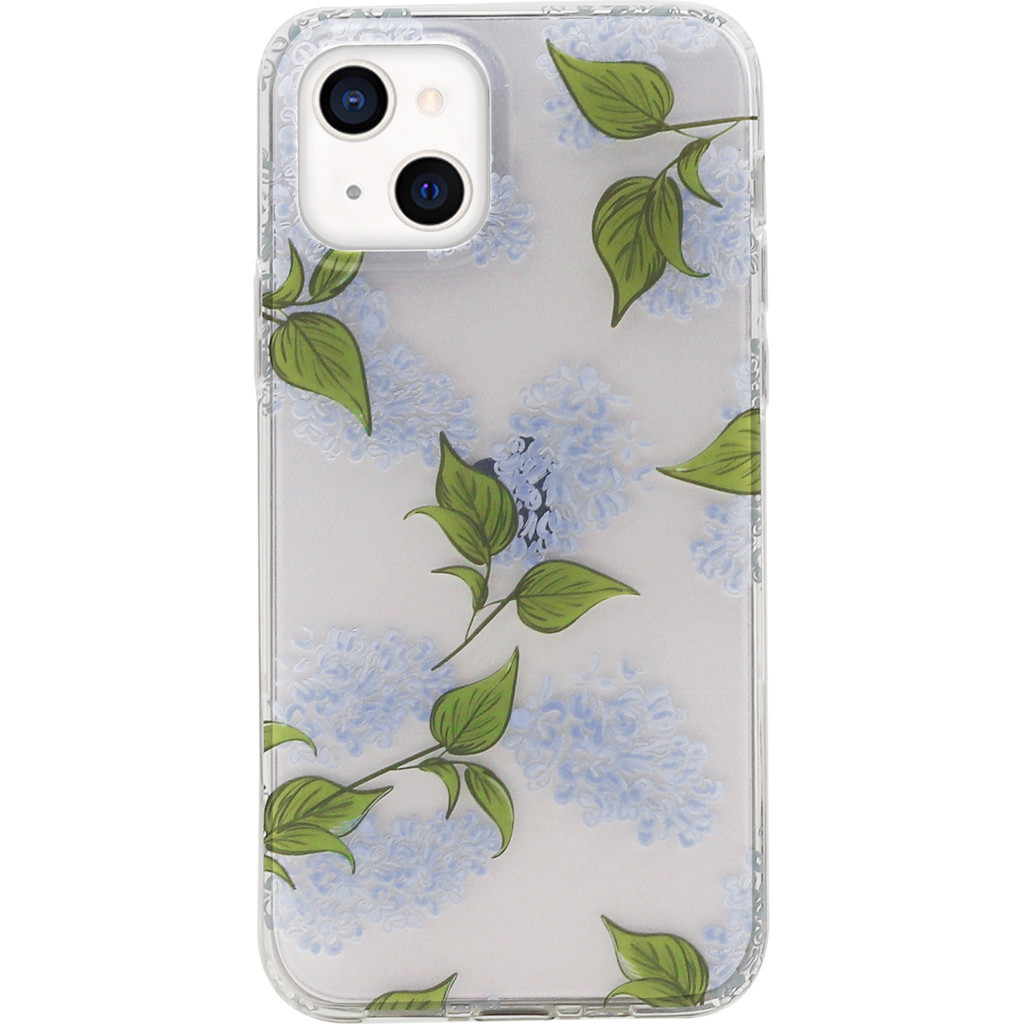 BlueBuilt Blue Garden Soft Case Apple iPhone 13 Mini Back Cover Transparant