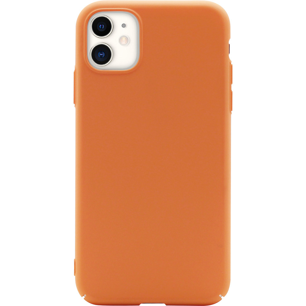 BlueBuilt Hard Case Apple iPhone 11 Back Cover Oranje