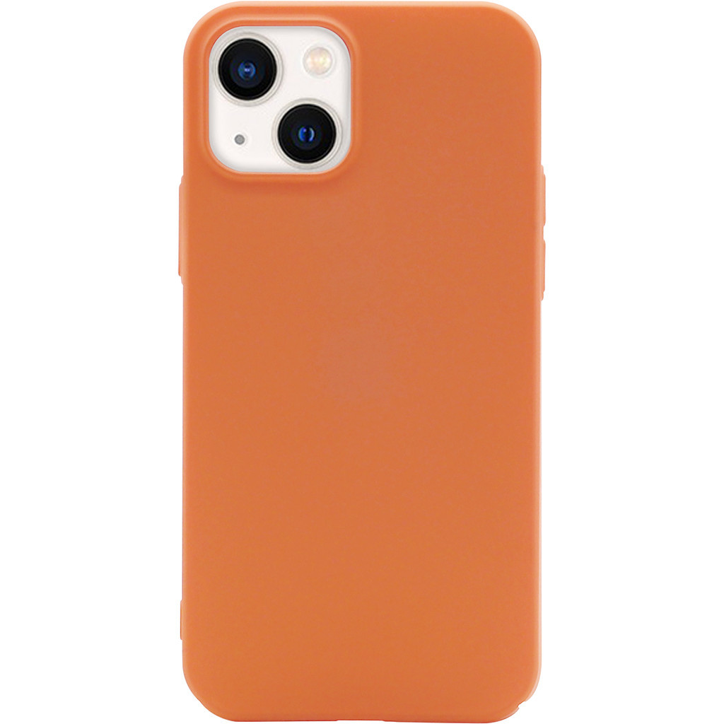 BlueBuilt Hard Case Apple iPhone 13 Back Cover Oranje
