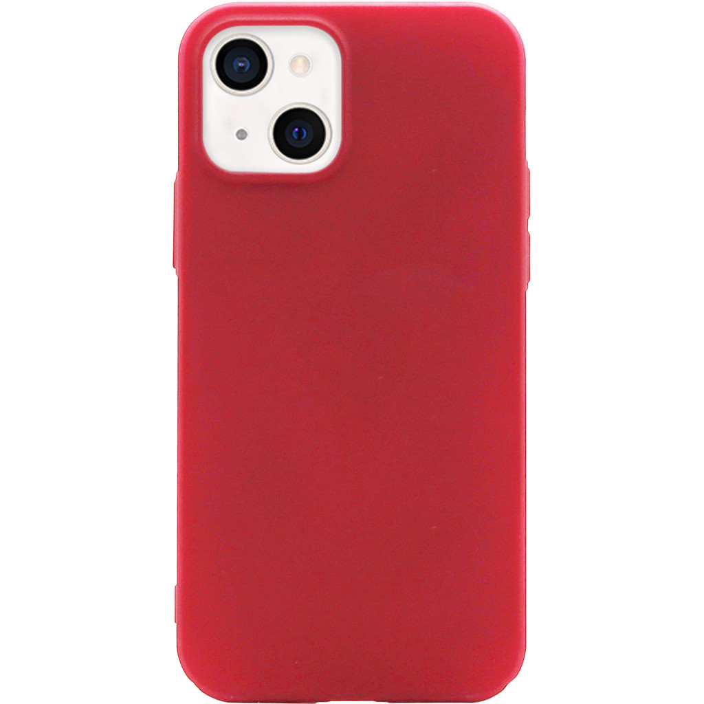 BlueBuilt Soft Case Apple iPhone 13 mini Back Cover Rood
