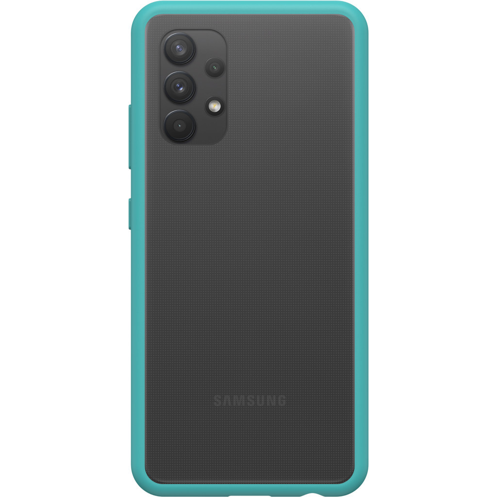 Otterbox React Samsung Galaxy A32 4G Back Cover Transparant/Blauw