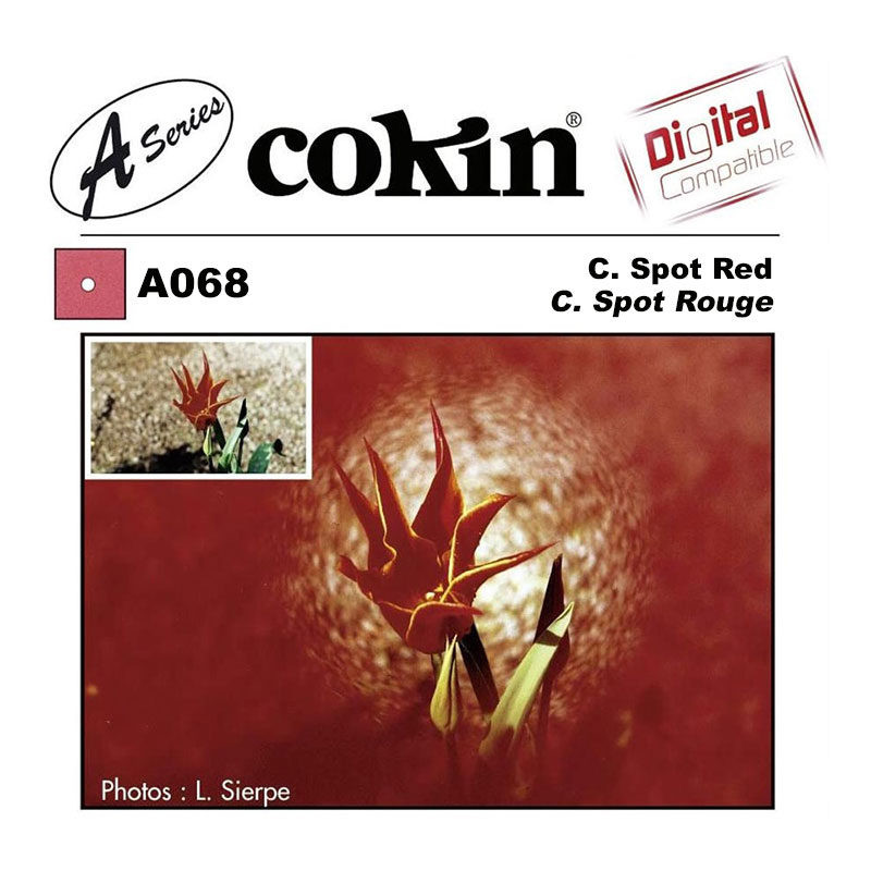 Cokin Filter A068 Center Spot Red