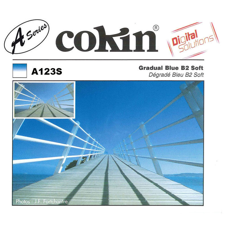 Cokin Filter A123S Gradual Blue B2 Soft