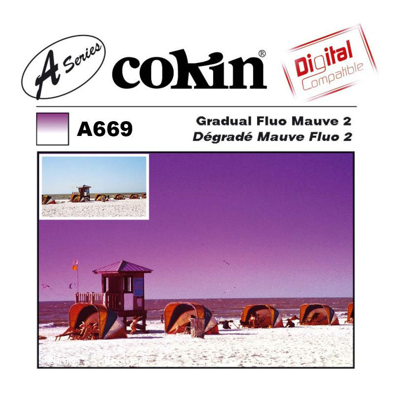 Cokin Filter A669 Gradual Fluo Mauve 2