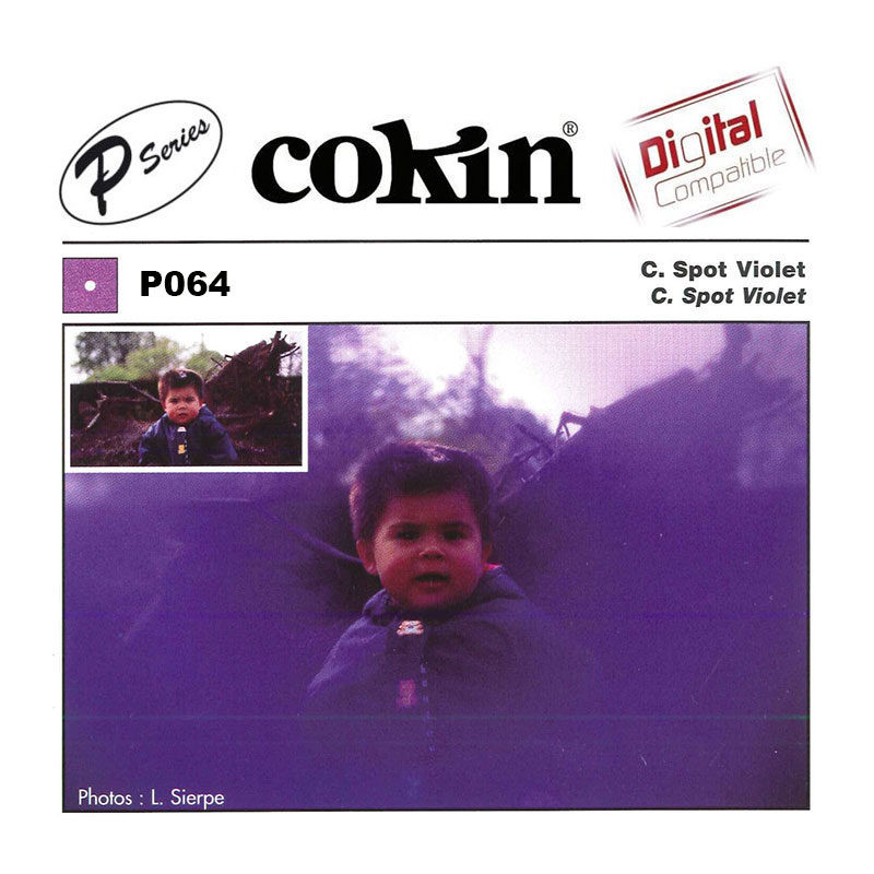 Cokin Filter P064 Center Spot Violet