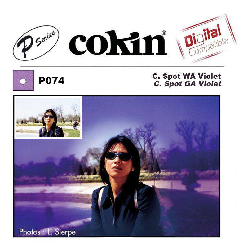 Cokin Filter P074 Center Spot WA Violet