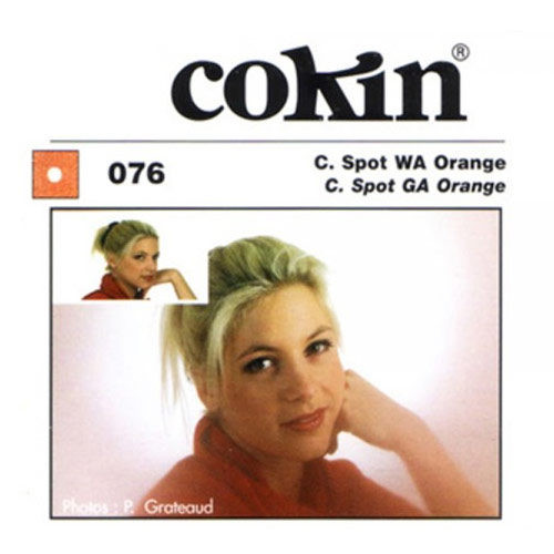 Cokin Filter A076 Center Spot WA Orange