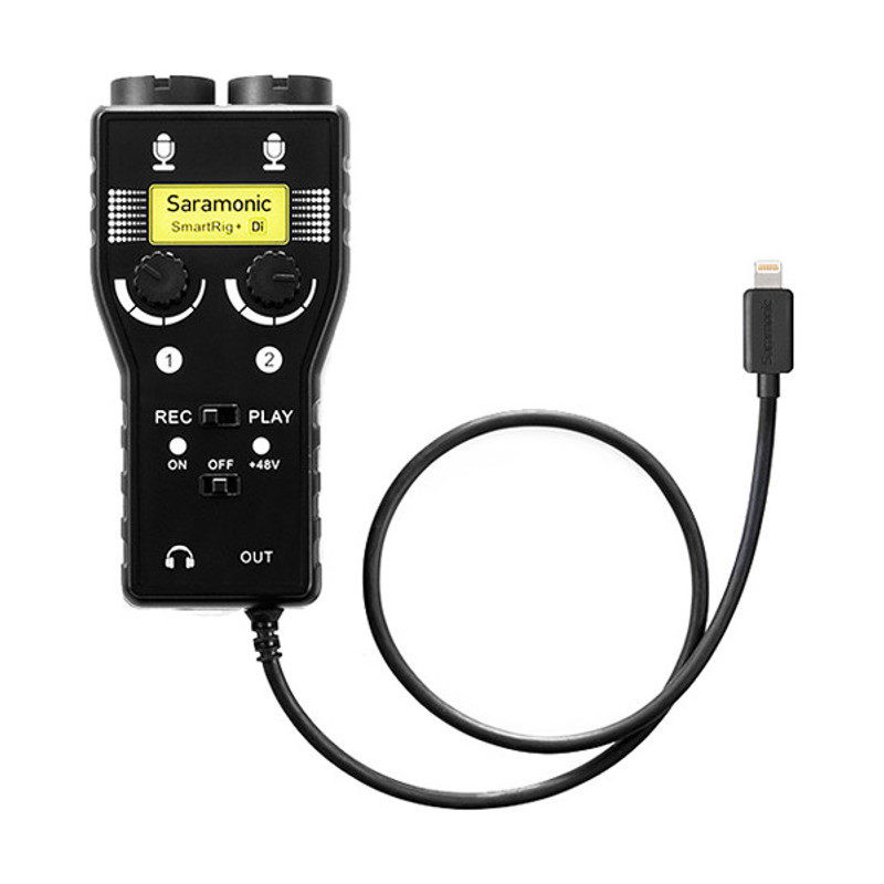 Saramonic SmartRig+ Di XLR interface Lightning