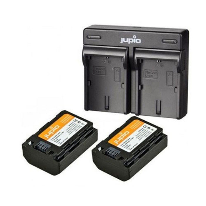 Sony NP-FZ100 Value Pack 2x Battery 2040mAh + USB Dual Charger (Merk Jupio)