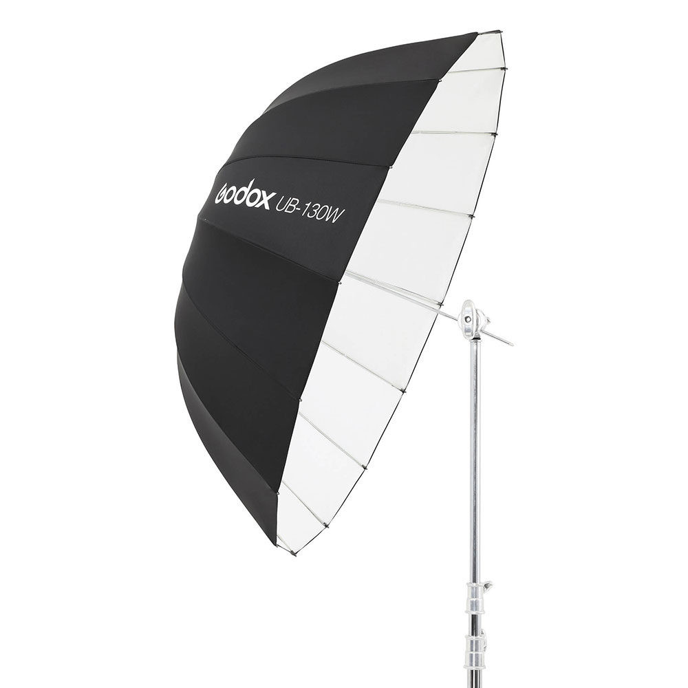 Godox UB-130W Parabolische Paraplu Zwart/Wit (130cm)
