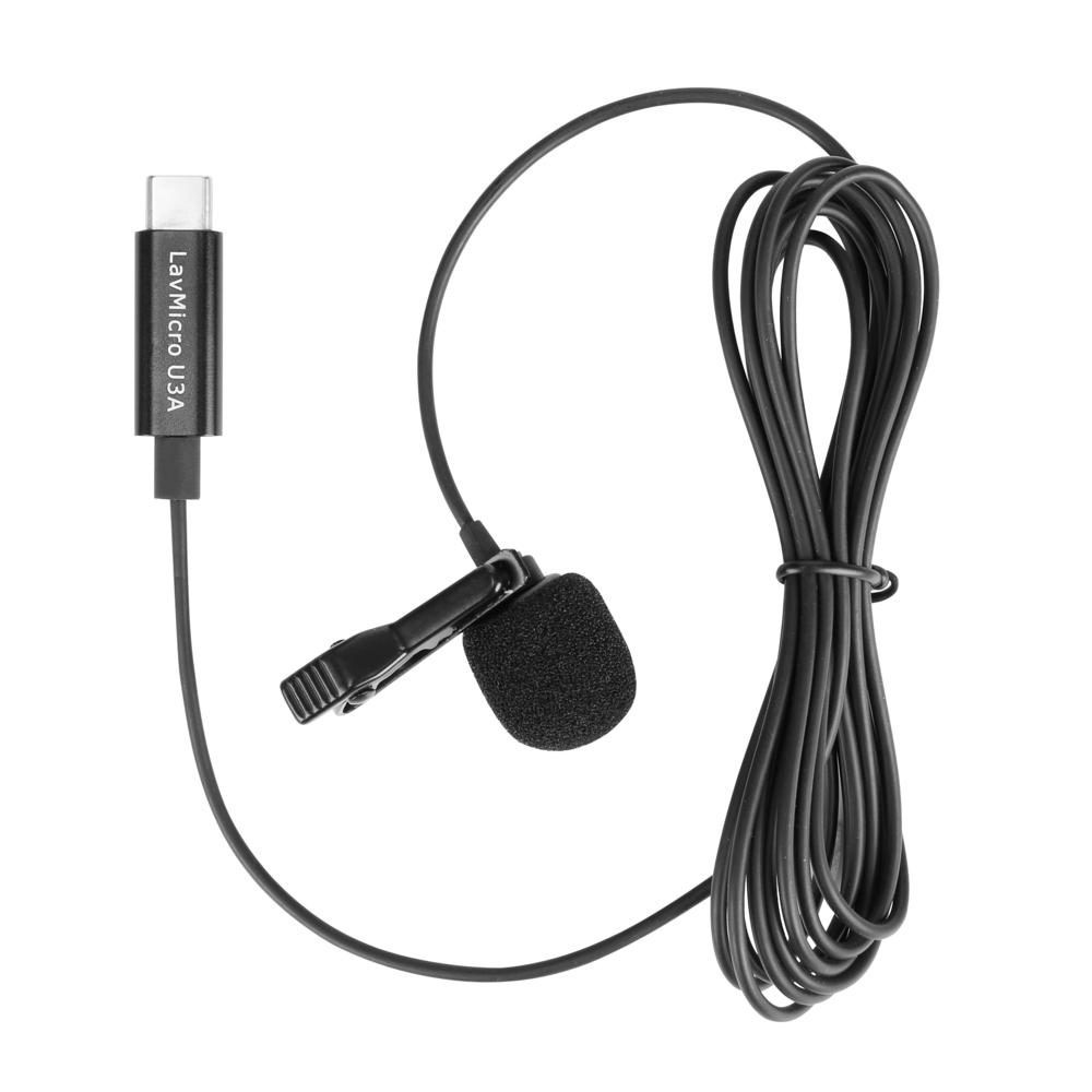 Saramonic LavMicro U3A lavalier microfoon met USB-C aansluiting