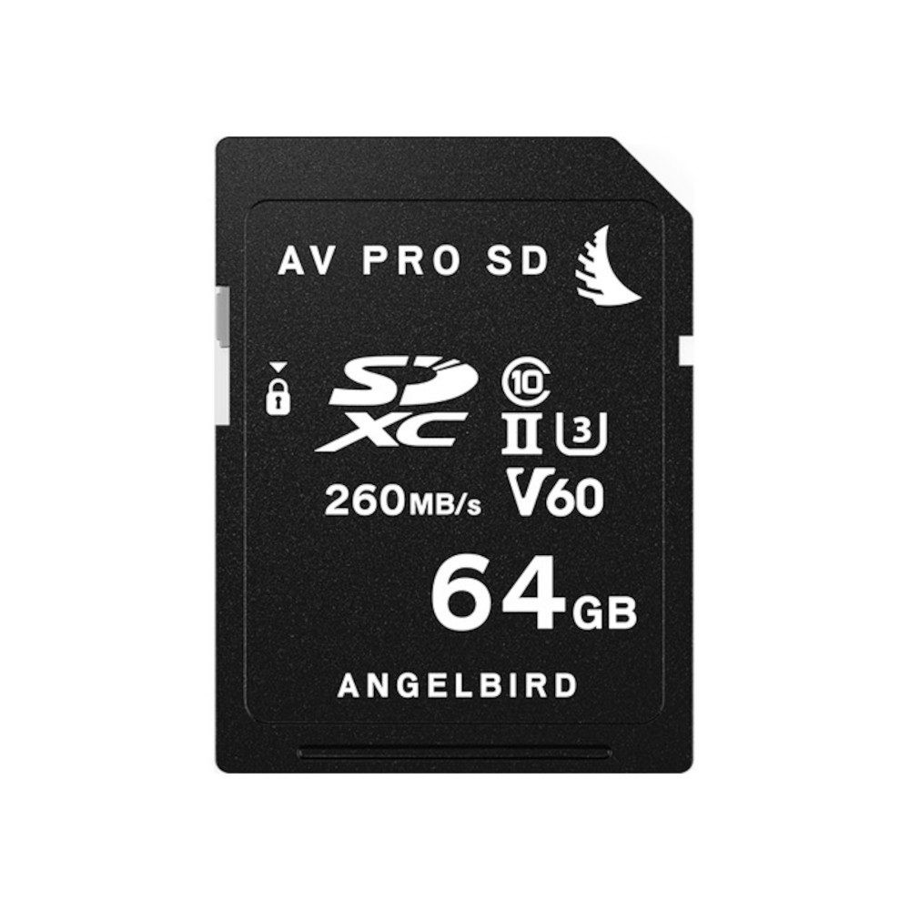 Angelbird 64GB SD AVpro MK2 UHS-II V60 geheugenkaart