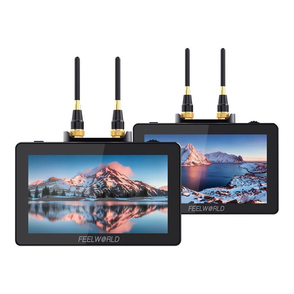 Feelworld FT6 + FR6 5.5 Inch Wireless Video Transmission Touchmonitor 4K