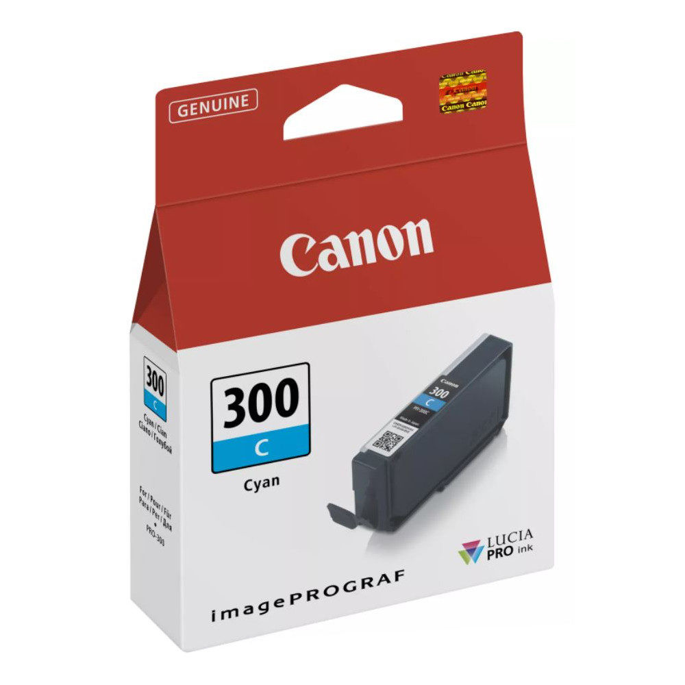 Canon Inktpatroon PFI-300C - Cyaan