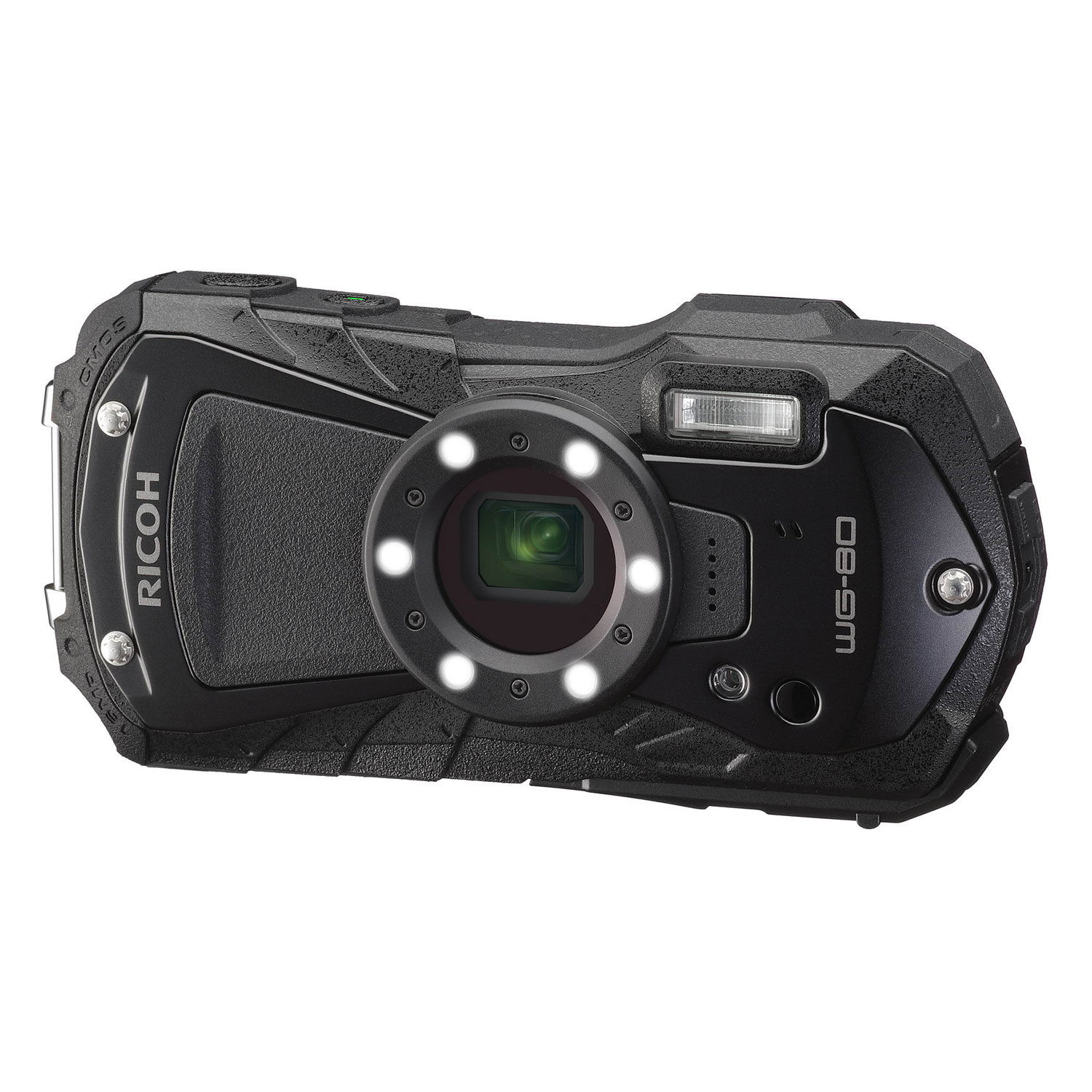 Ricoh WG-80 compact camera Zwart