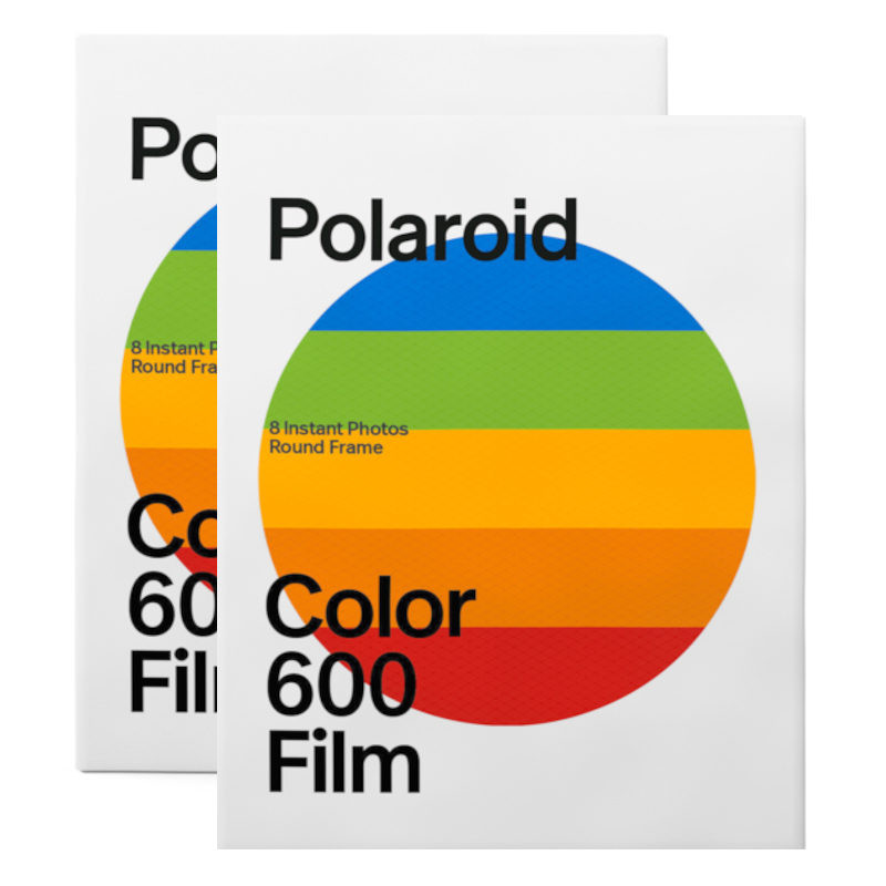 Polaroid Color Instant Film Round Frame voor 600 (2-pak)