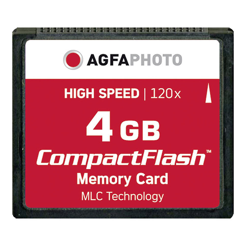 AgfaPhoto 4GB Compact Flash 120x High Speed