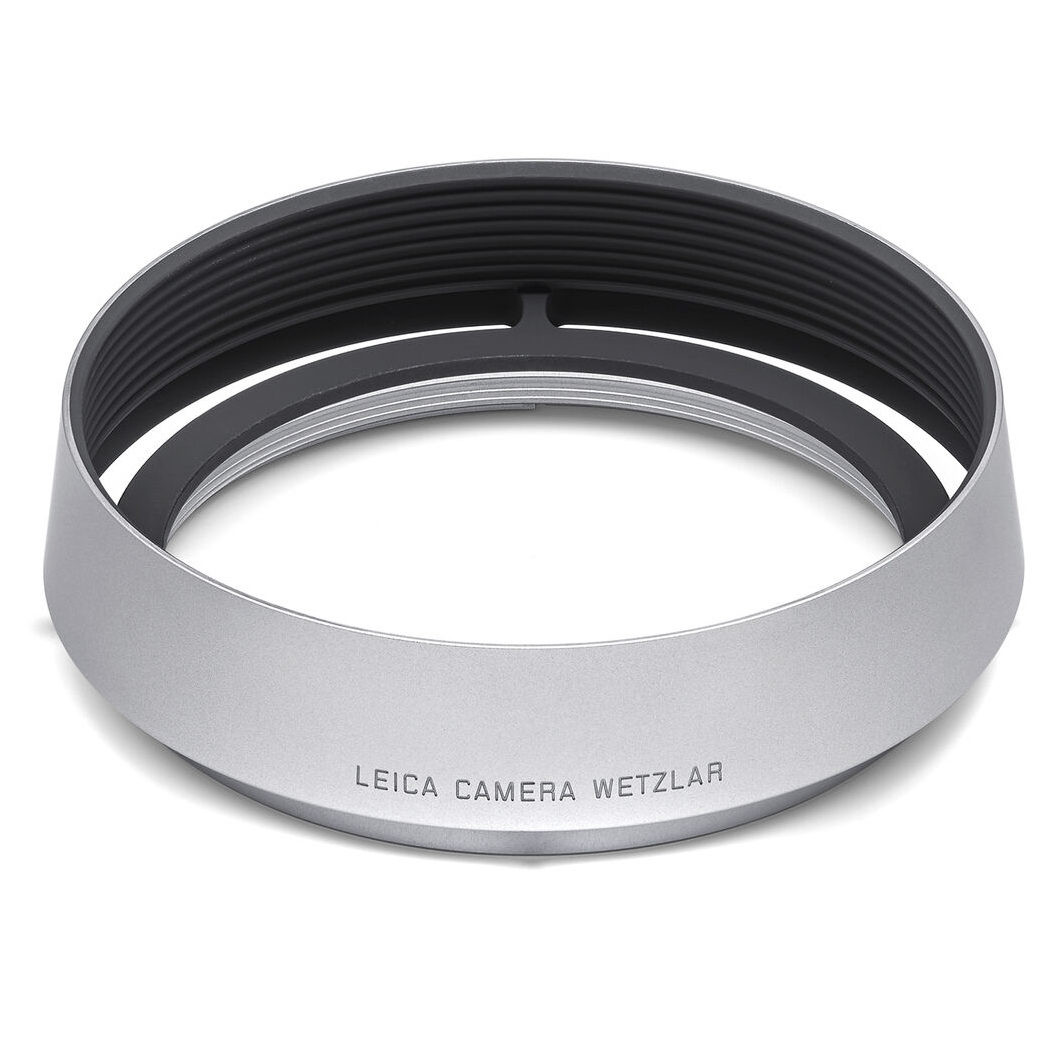Leica Round Lens Hood Q3 Zilver
